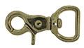 Strap Eye Trigger Snap, Solid Brass